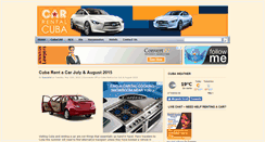 Desktop Screenshot of carrentalcuba.net